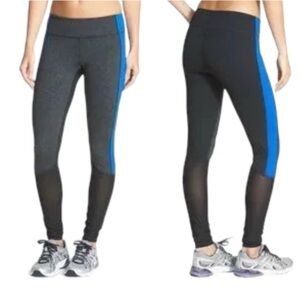 Zella Black Live In Triple Blocked Leggings in gray/blue/black